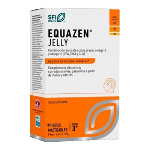 EQUAZEN JELLY 30 GOMAS MASTICABLES SABOR AFRUTADO