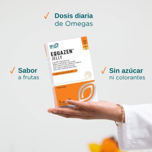 EQUAZEN JELLY 30 GOMAS MASTICABLES SABOR AFRUTADO 2