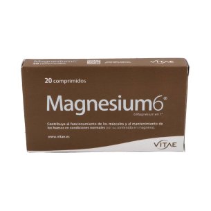 MAGNESIUM 6 20 COMPRIMIDOS