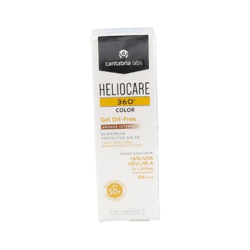 HELIOCARE 360º SPF 50 COLOR GEL OIL-FREE PROTECTOR SOLAR 1 ENVASE 50 ml COLOR BRONZE INTENSE