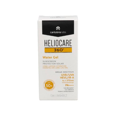 HELIOCARE 360º SPF 50 WATER GEL HIDRATACION LONG-LASTING PROTECTOR SOLAR 1 ENVASE 50 ml