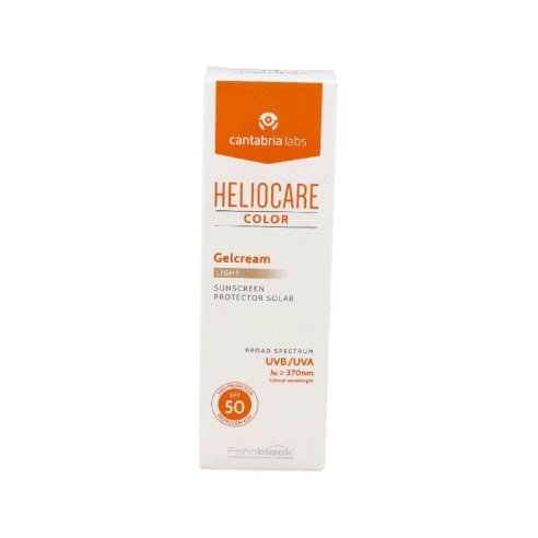 HELIOCARE COLOR GELCREAM SPF 50 PROTECTOR SOLAR 1 ENVASE 50 ml LIGHT