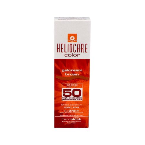 HELIOCARE COLOR GELCREMA SPF 50 PROTECTOR SOLAR 1 ENVASE 50 ml COLOR BROWN