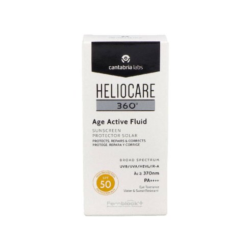 HELIOCARE 360º AGE ACTIVE FLUID PROTECTOR SOLAR PROTEGE REPARA Y CORRIGE 1 ENVASE 50 ml