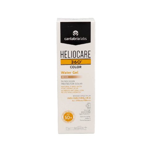 HELIOCARE 360º COLOR WATER GEL PROTECTOR SOLAR SPF 50 1 ENVASE 50 ml COLOR BEIGE