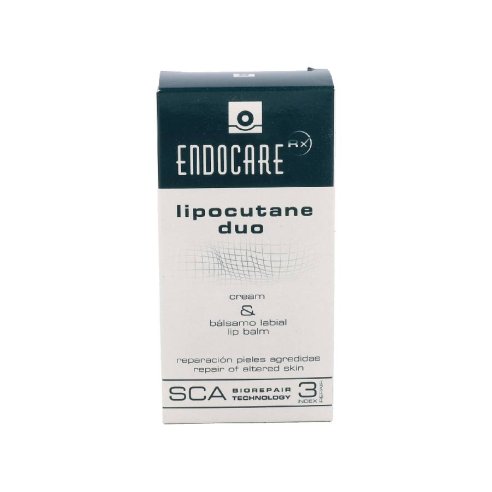 ENDOCARE RX LIPOCUTANE DUO REPARACION PIELES AGREDIDAS 1 ENVASE 50 ml  1 ENVASE 10 ml